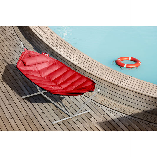 Fatboy® Headdemock Superb Hammock (stativ lys grå) Red-Hengekøyer-Fatboy-Hyttefeber