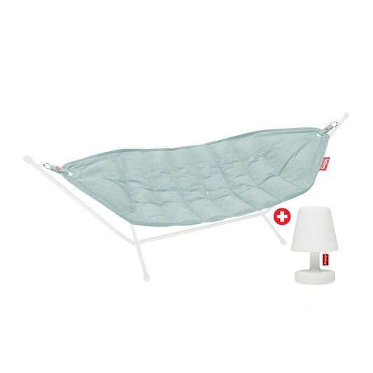 Fatboy® Headdemock Superb Hammock (stativ lys grå) Seafoam-Hengekøyer-Fatboy-Hyttefeber