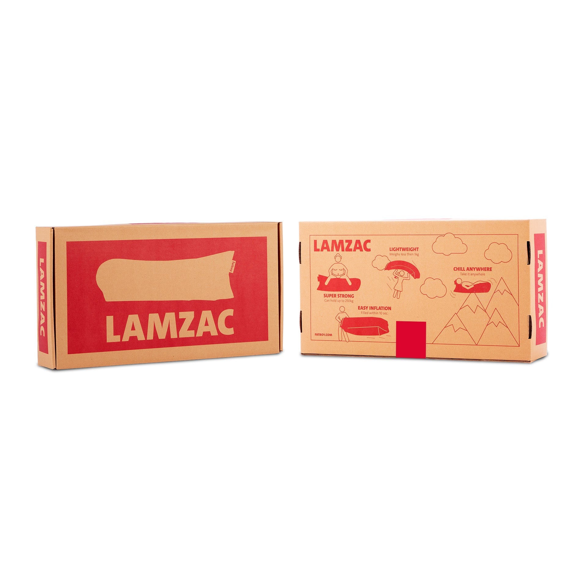 Fatboy® Lamzac® 3.0 (Red)-Campingmøbler-Fatboy-Hyttefeber