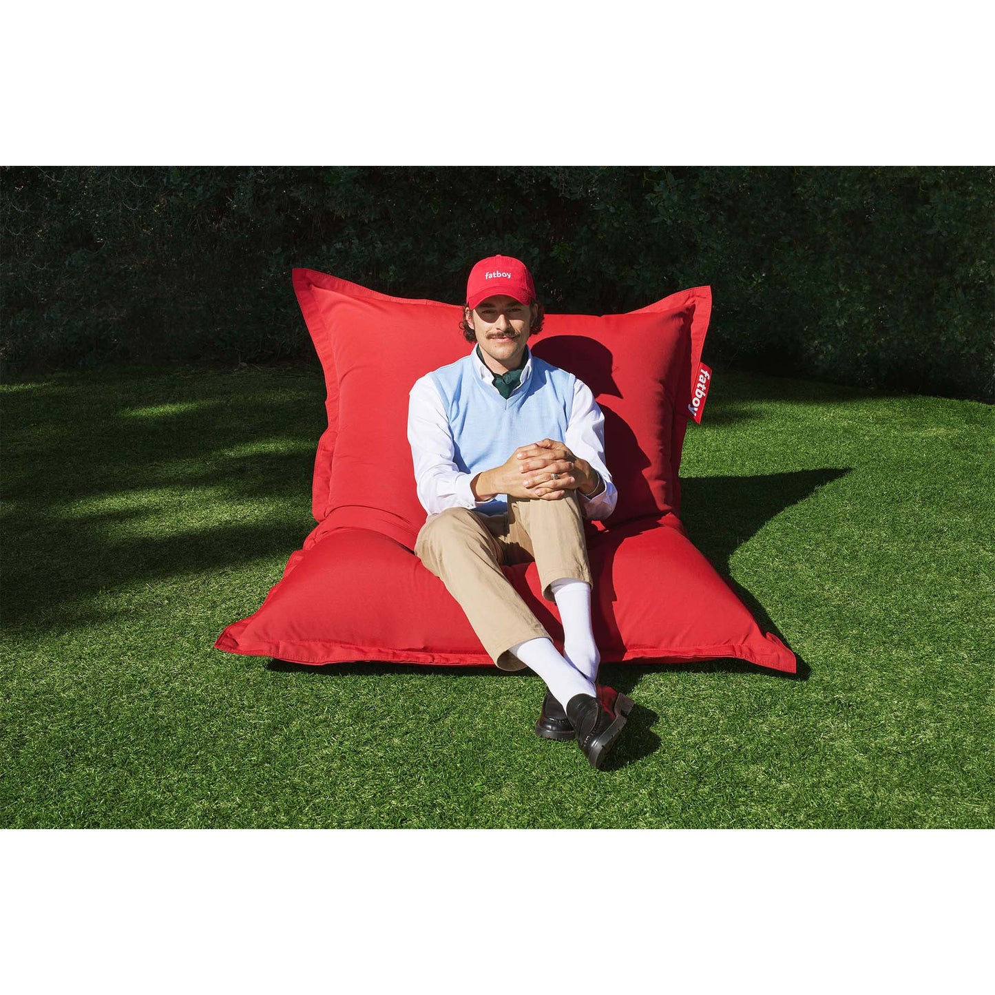 Fatboy® Original Outdoor - Red 1-2 pers.-Sittesekker-Fatboy-Hyttefeber