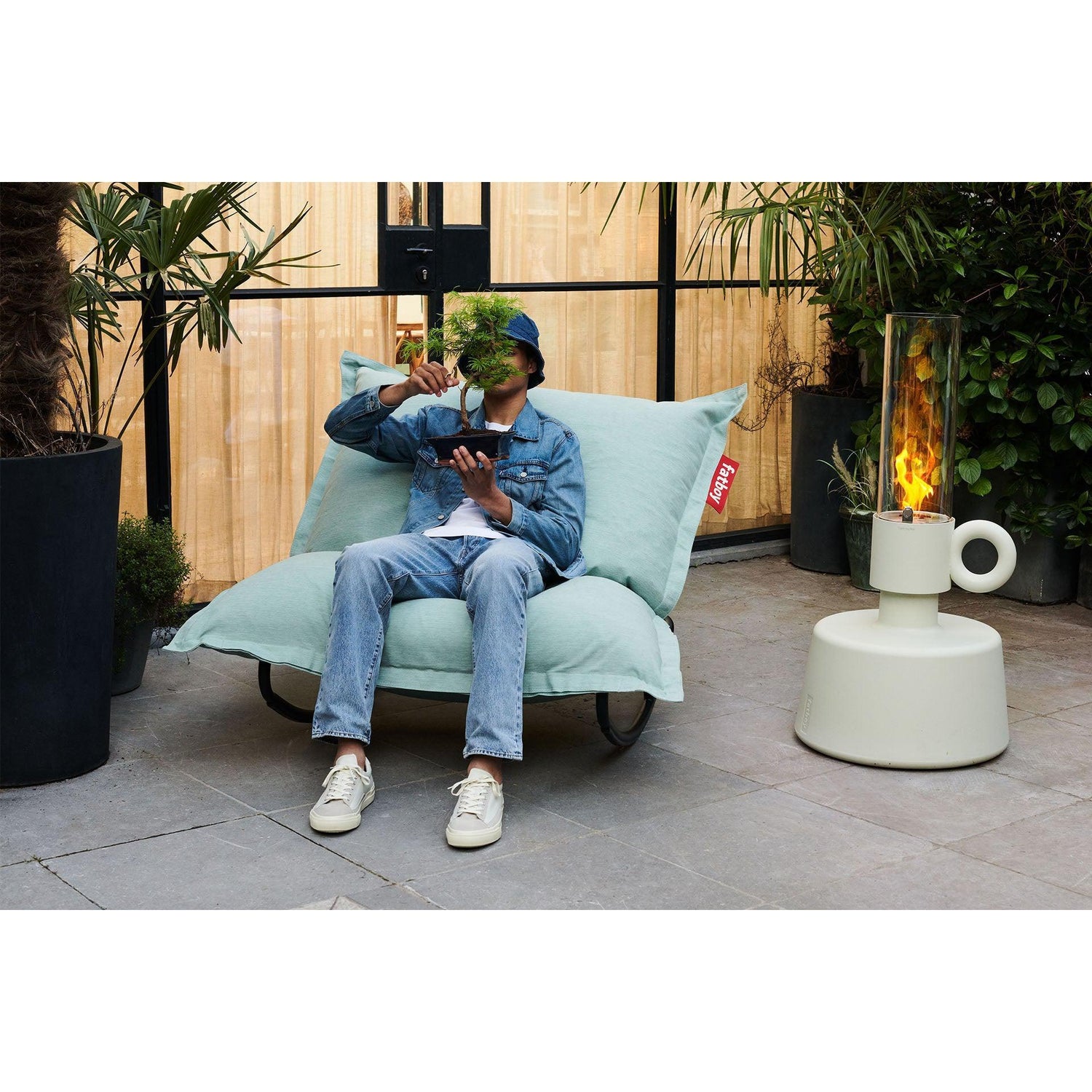 Fatboy® Original Outdoor - Seafoam 1-2 pers.-Sittesekker-Fatboy-Hyttefeber