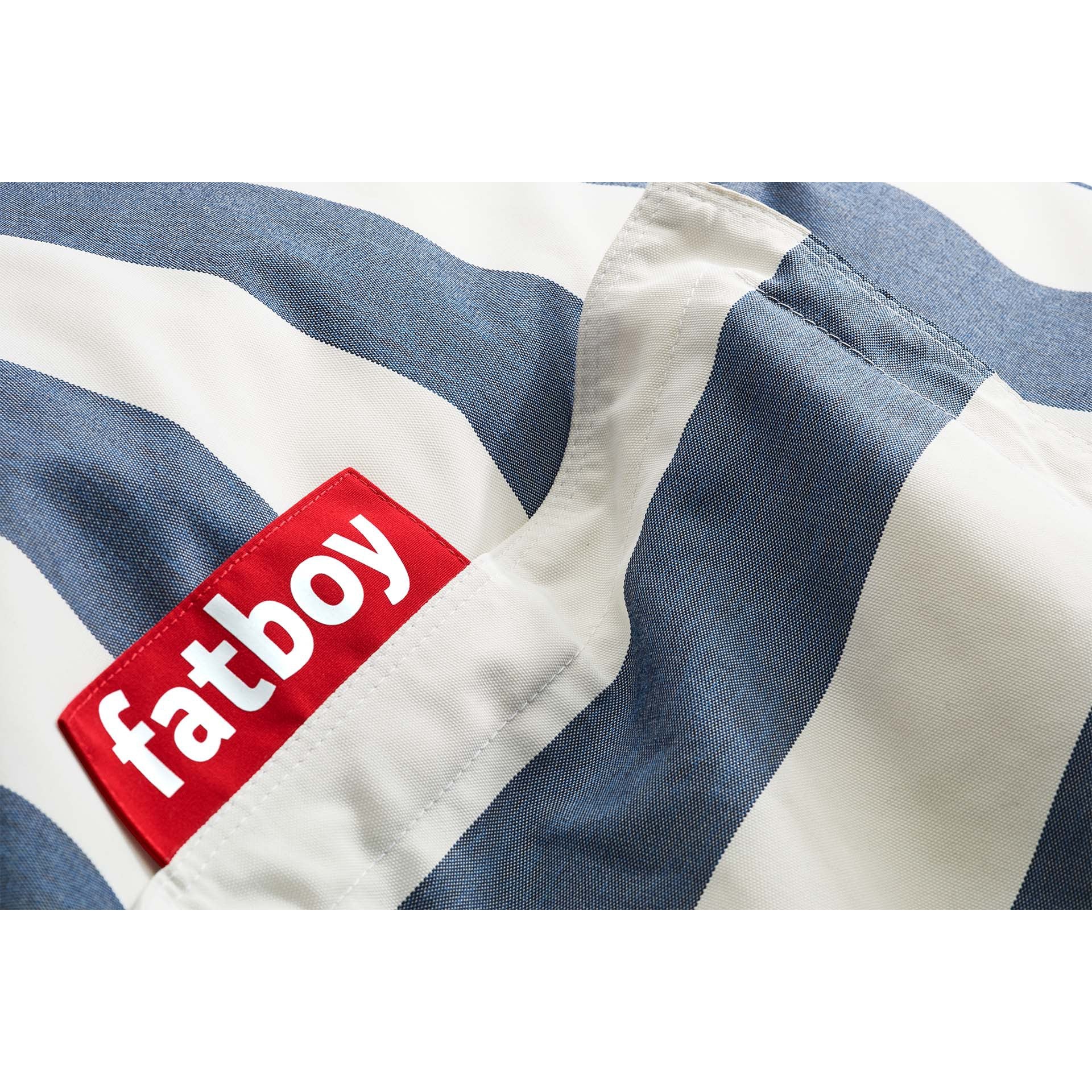 Fatboy® Original Outdoor - Stripe Ocean Blue 1-2 pers.-Sittesekker-Fatboy-Hyttefeber