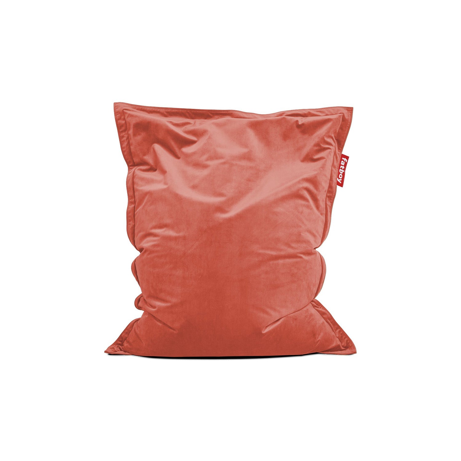 Fatboy® Original Slim Velvet Recycled Rhubarb 1-2 pers.-Sittesekker-Fatboy-Hyttefeber