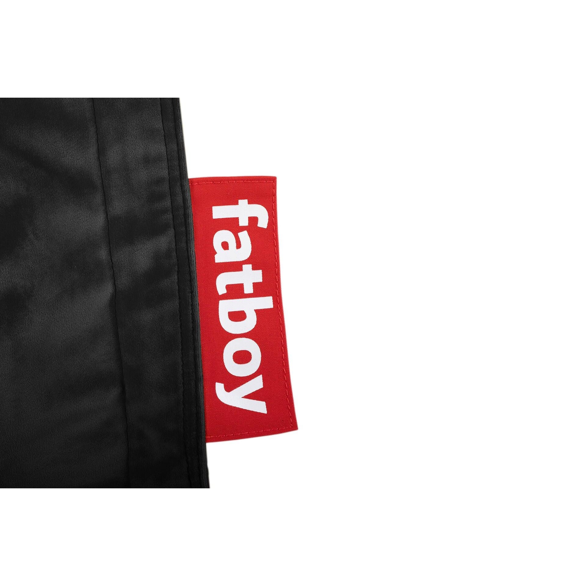 Fatboy® Original Slim Velvet Recycled Black 1-2 pers.-Sittesekker-Fatboy-Hyttefeber