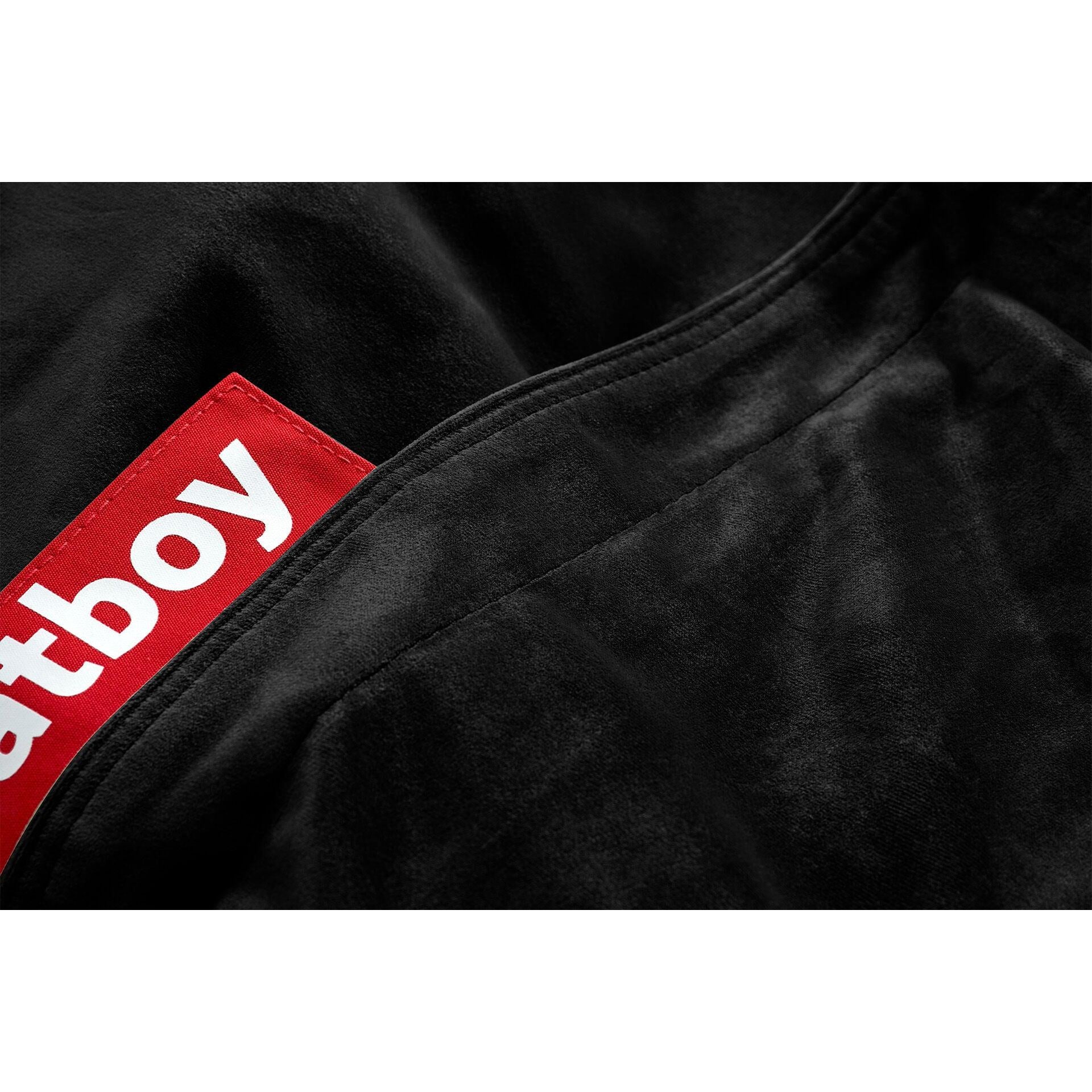 Fatboy® Original Slim Velvet Recycled Black 1-2 pers.-Sittesekker-Fatboy-Hyttefeber