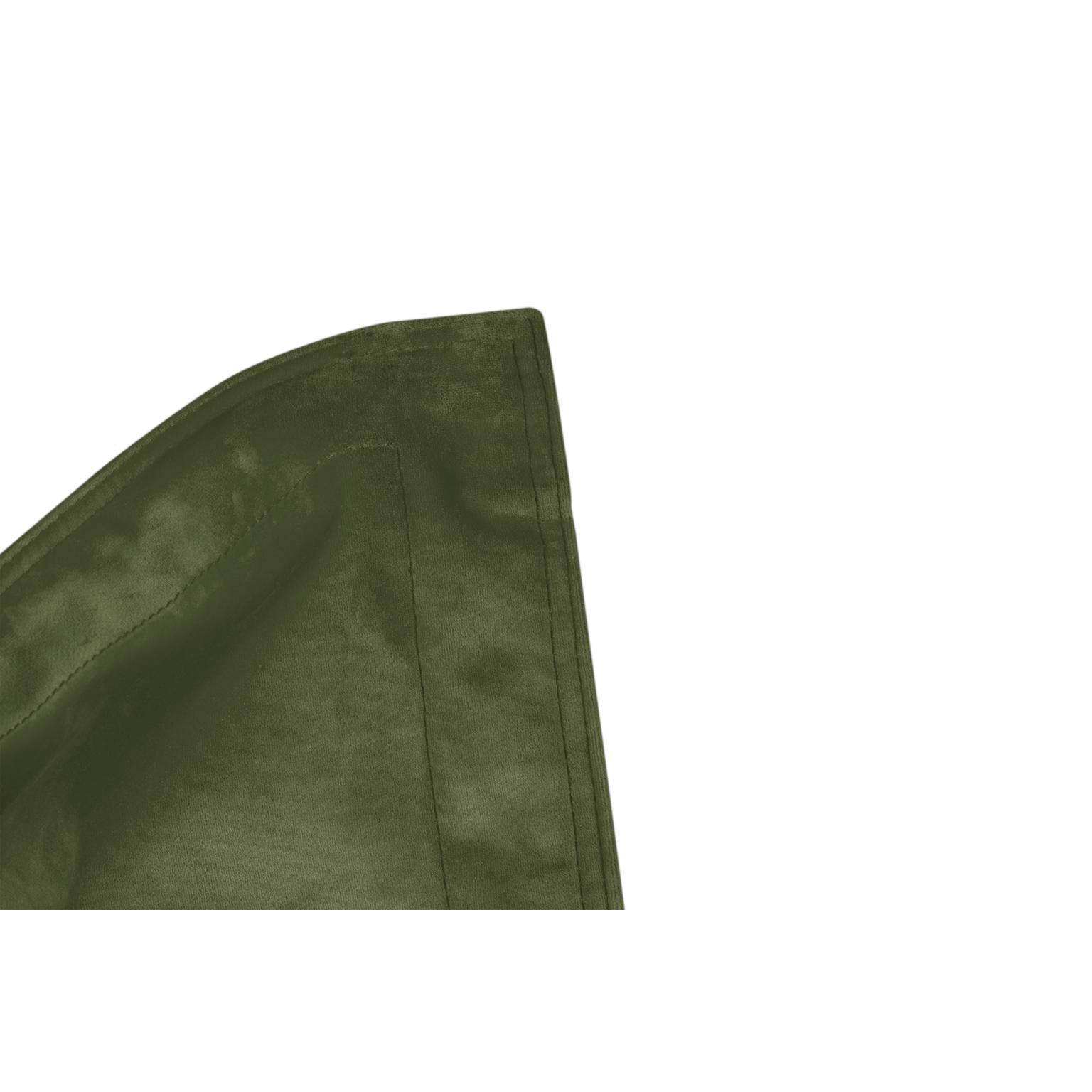 Fatboy® Original Slim Velvet Recycled Deep green-Sittesekker-Fatboy-Hyttefeber
