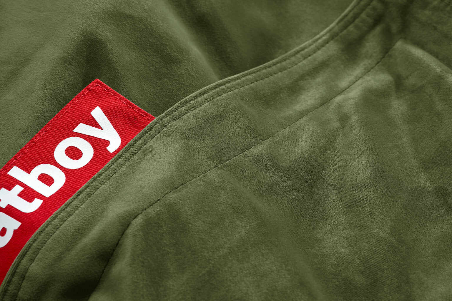 Fatboy® Original Slim Velvet Recycled Deep green