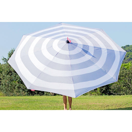 Fatboy® Parasol Ø 350 cm - Stripesol Light Grey-Parasoller-Fatboy-Hyttefeber