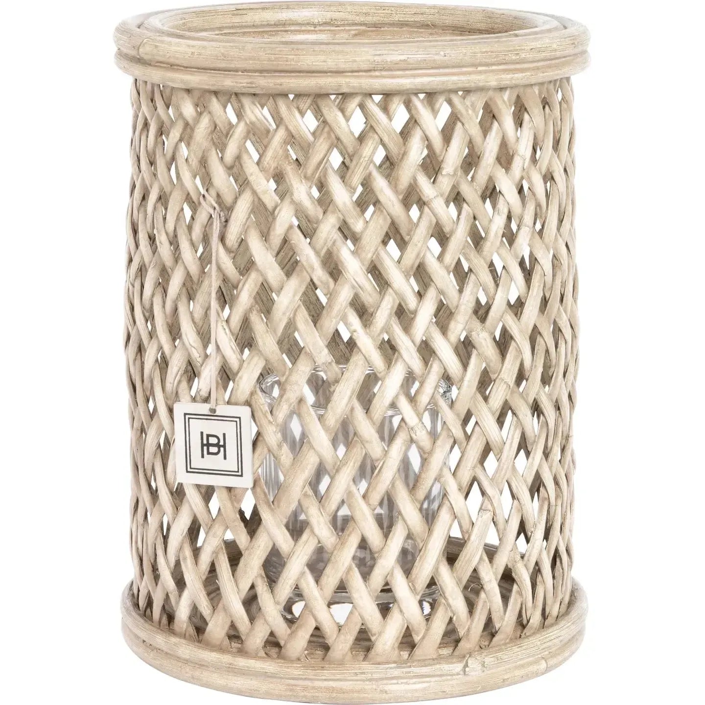 Halvor Bakke - Latina Lyslykt Rattan-Telysholder-NorviGroup-Hyttefeber