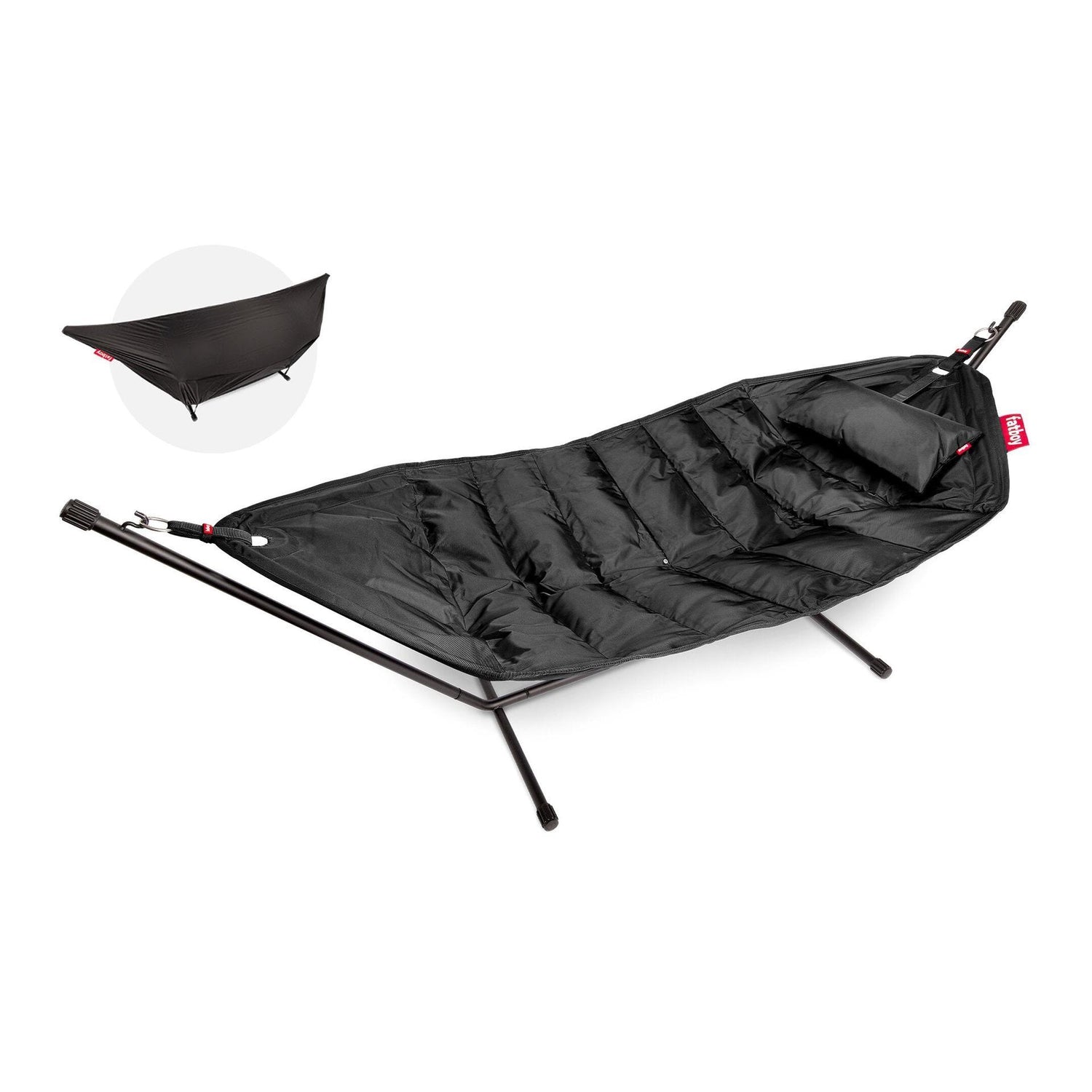Fatboy® Headdemock (black) + hodepute + overtrekk-Fatboy-Hyttefeber