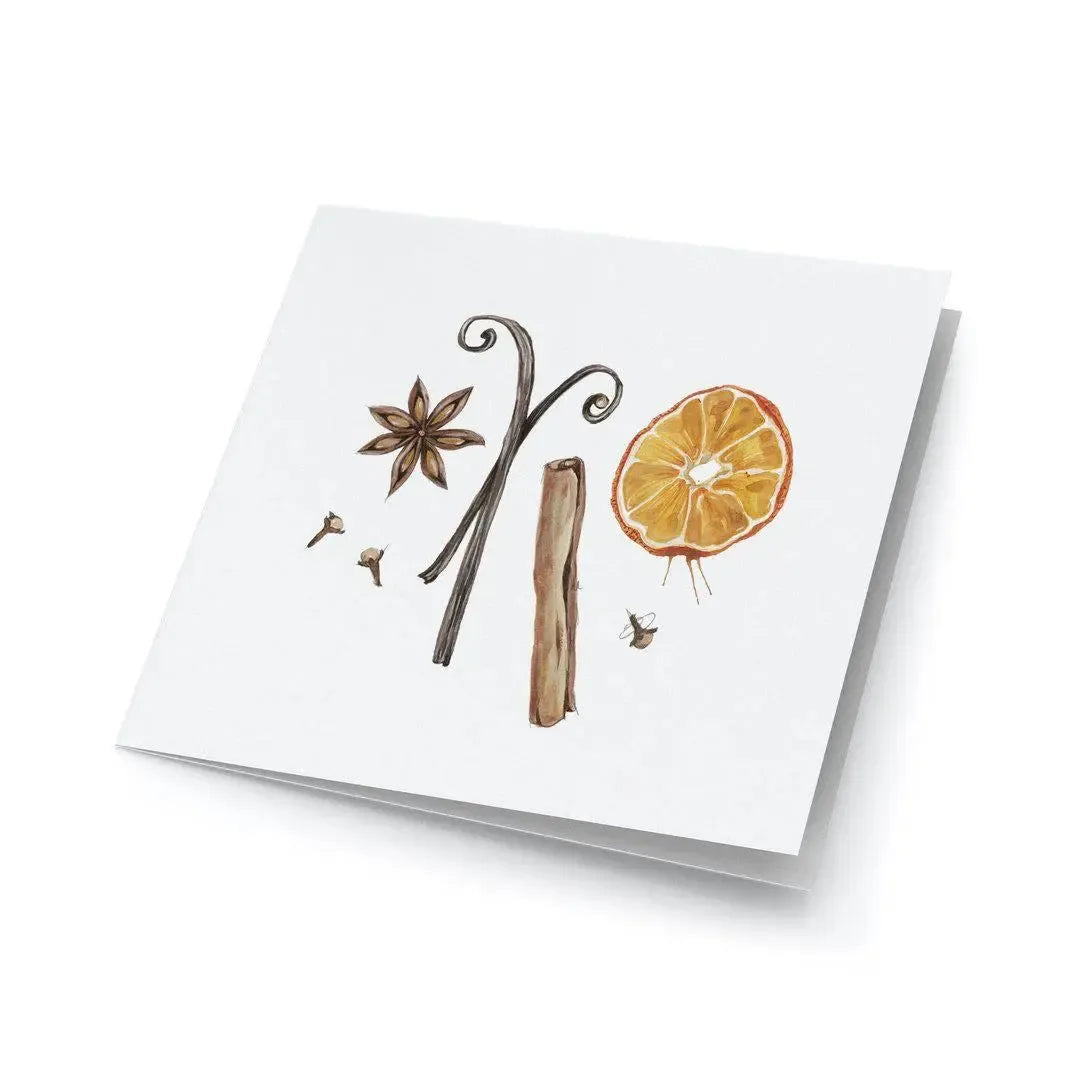 Stor julekortpakke - 15 doble kunstkort med konvolutt-Hyttefeber-Hyttefeber