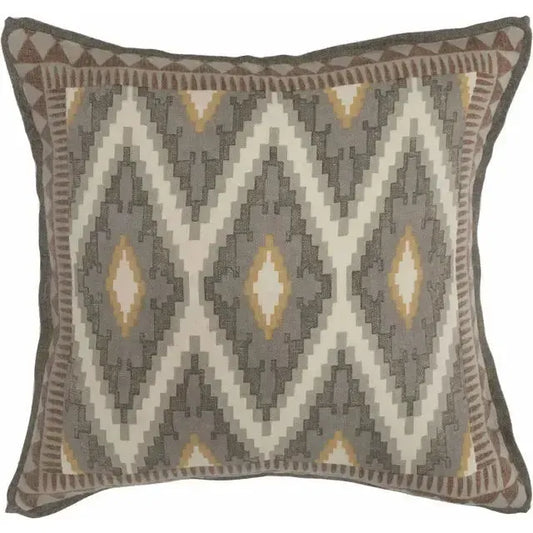 Putetrekk - Rebell Leone - Kelim-inspirert - 50x50-Putetrekk-NorviGroup-Hyttefeber
