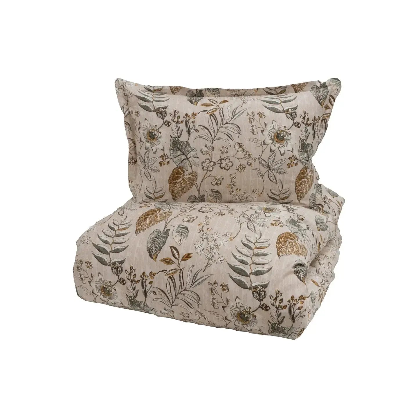 Borås Cotton - Marilyn sengesett - Beige-Sengetøy-NorviGroup-Hyttefeber