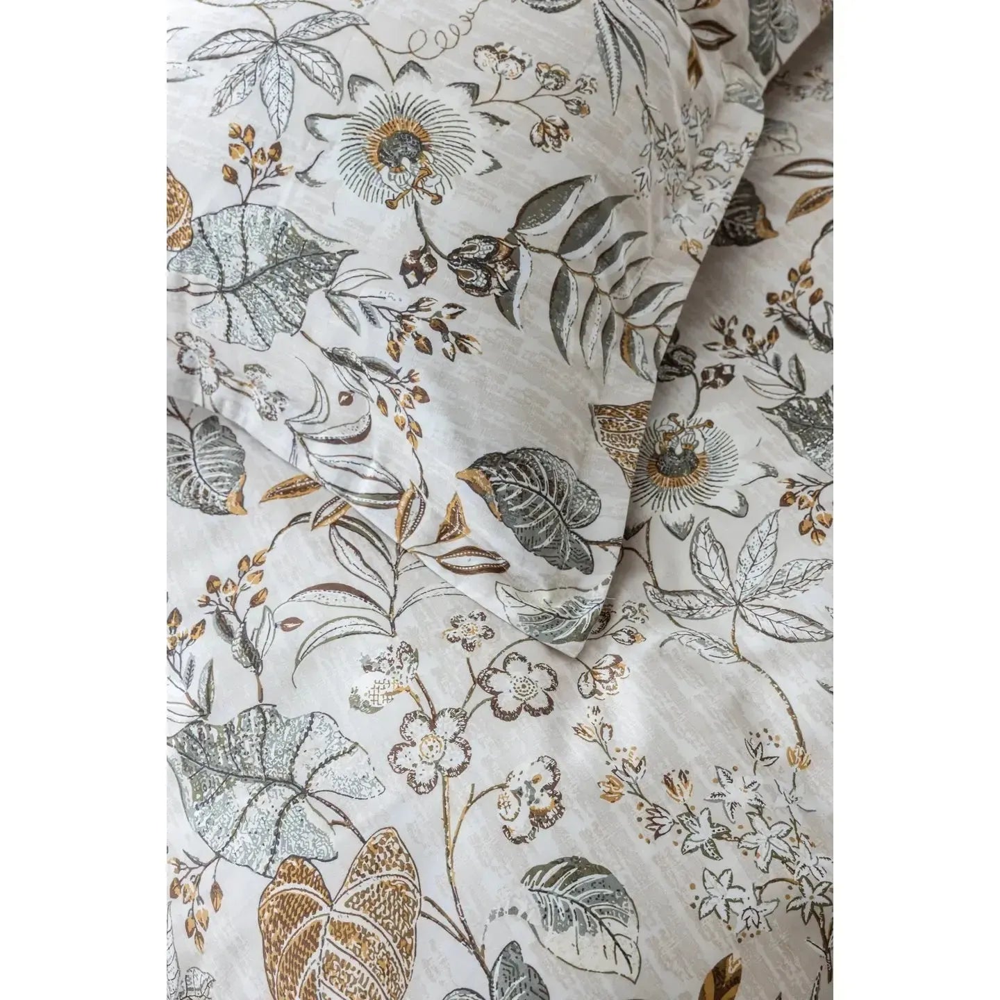 Borås Cotton - Marilyn sengesett - Beige-Sengetøy-NorviGroup-140x200/50x70-Hyttefeber