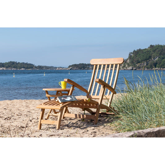 Skagen dekkstol-Utemøbler-Hartman Teak-Hyttefeber