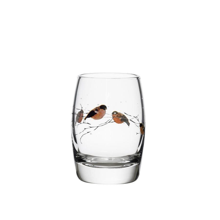 Dompap: Drammeglass 5cl 2pakning-Hadeland Glassverk-Hyttefeber