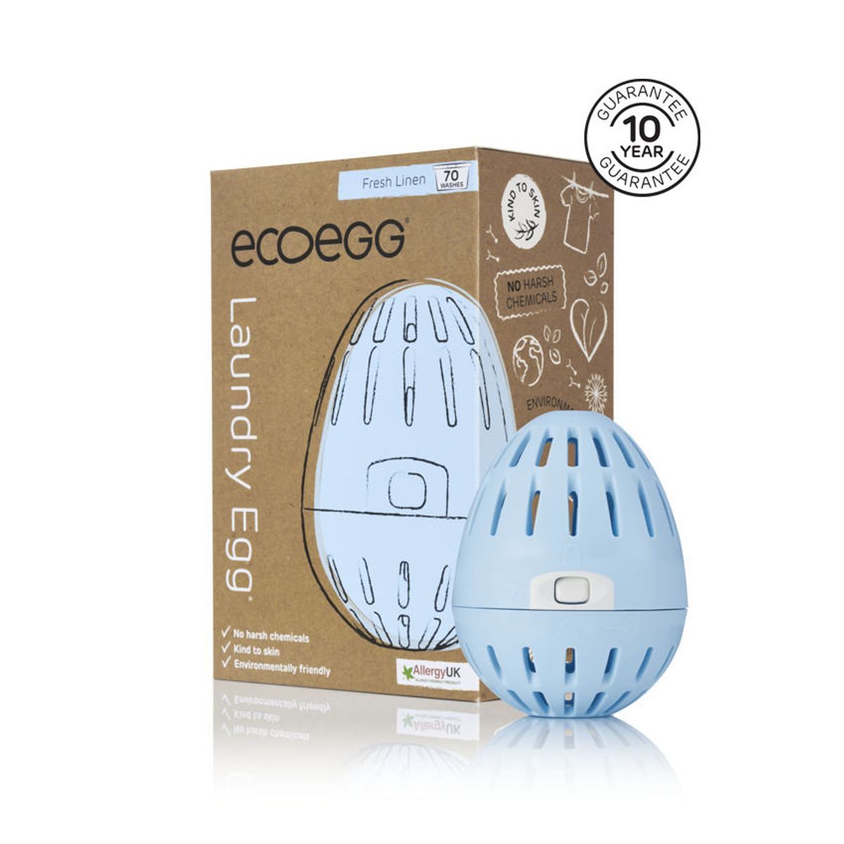 EcoEgg - det geniale vaskeegget (Fresh Linen)-Klesvask-Lesstrash-Hyttefeber