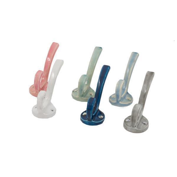 Emaljerte kroker i 6 farger-Lama-Hyttefeber