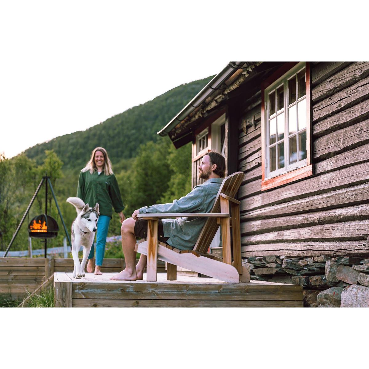 Muskoka Pine Chair-Hagemøbler-Espegard-Hyttefeber