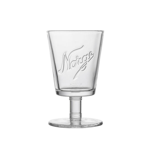 Norgesglass på Stett 2dl-Drikkeglass-Norgesglasset-Hyttefeber