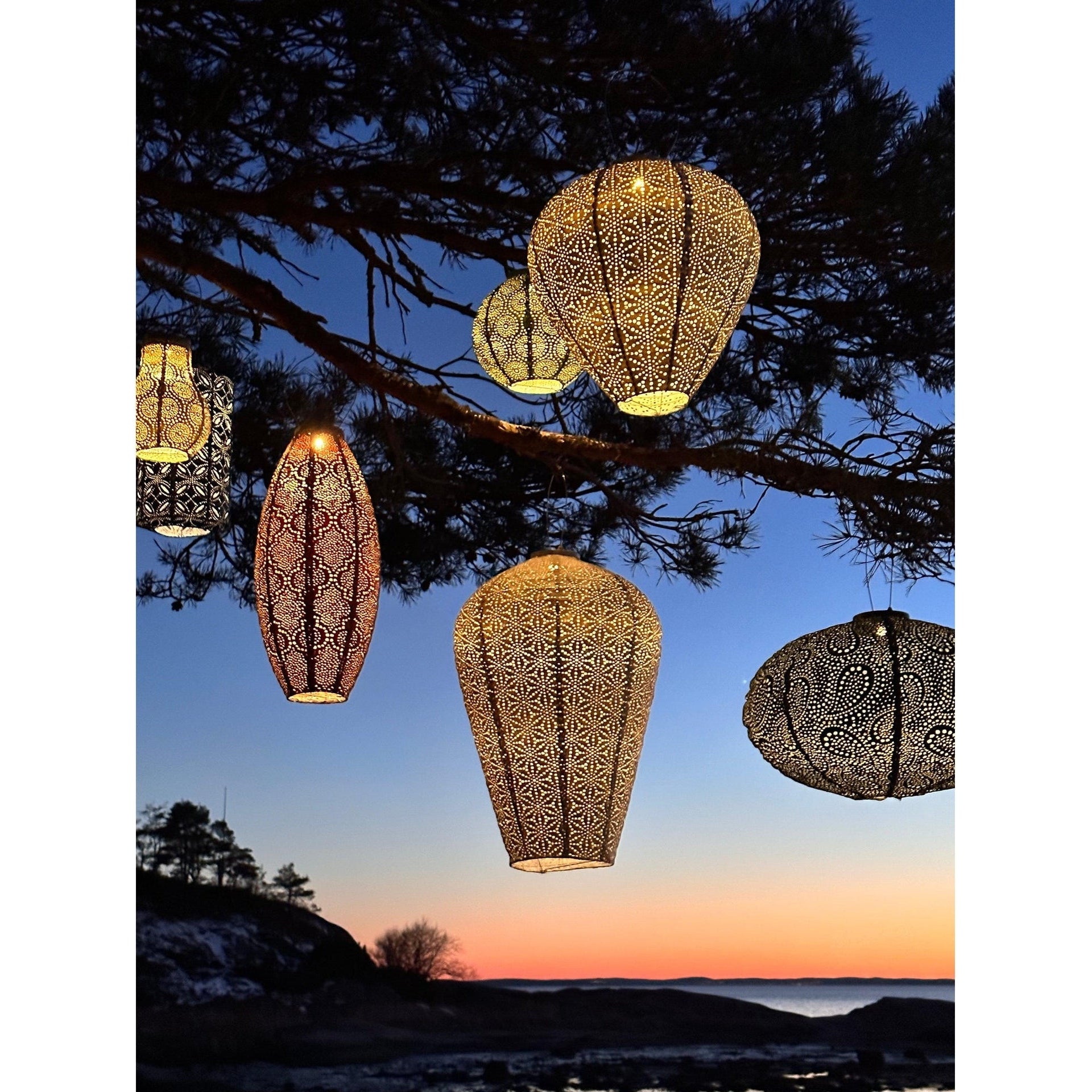 LUMIZ - Sashiko - Light Taupe - Ballon XL-Utebelysning-Lumiz-Hyttefeber