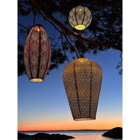 LUMIZ - Sashiko - Light Taupe - Ballon XL-Utebelysning-Lumiz-Hyttefeber