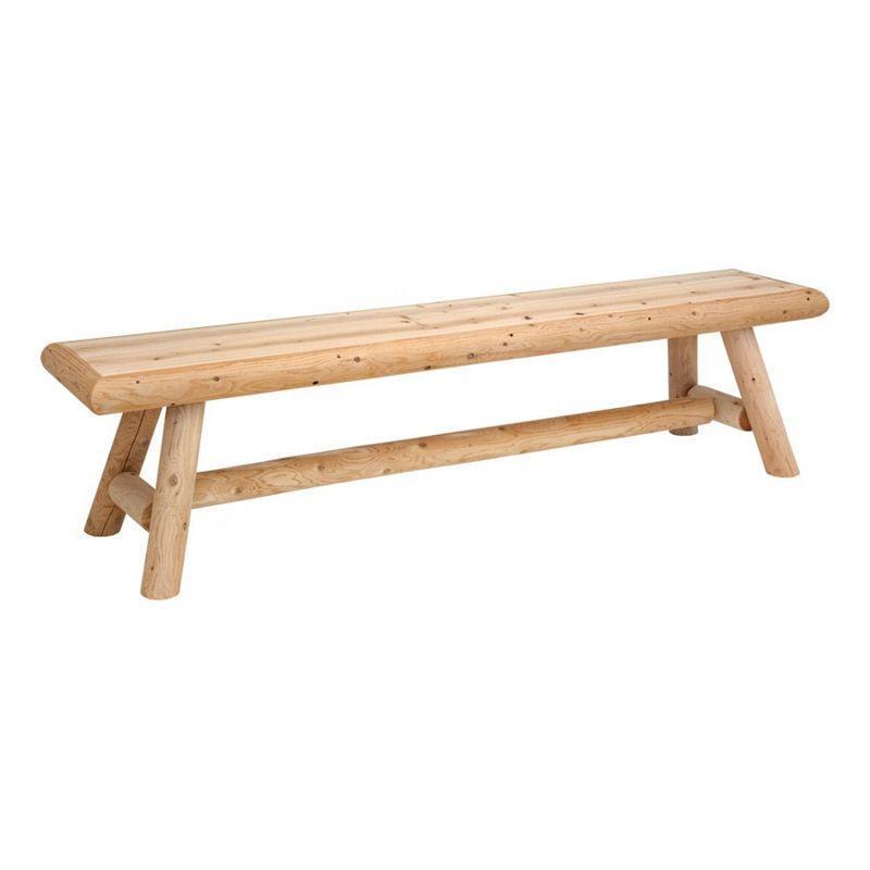 LOG Benk 180cm-Til Uteplassen-Espegard-Hyttefeber