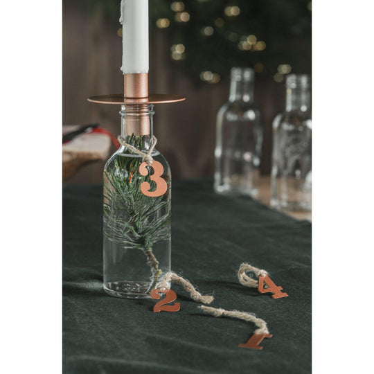 Adventsall Rosegull-Lyslykter-Norgesglasset-Hyttefeber