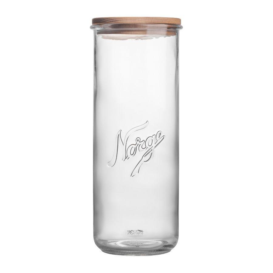 Norgesglass Glasskrukke 27cm-Oppbevaring-Norgesglasset-Hyttefeber