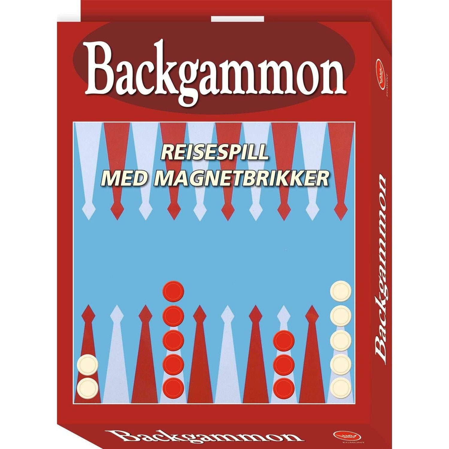 Reisespill: Backgammon-Spill og Aktiviteter-Egmont Damm-Hyttefeber