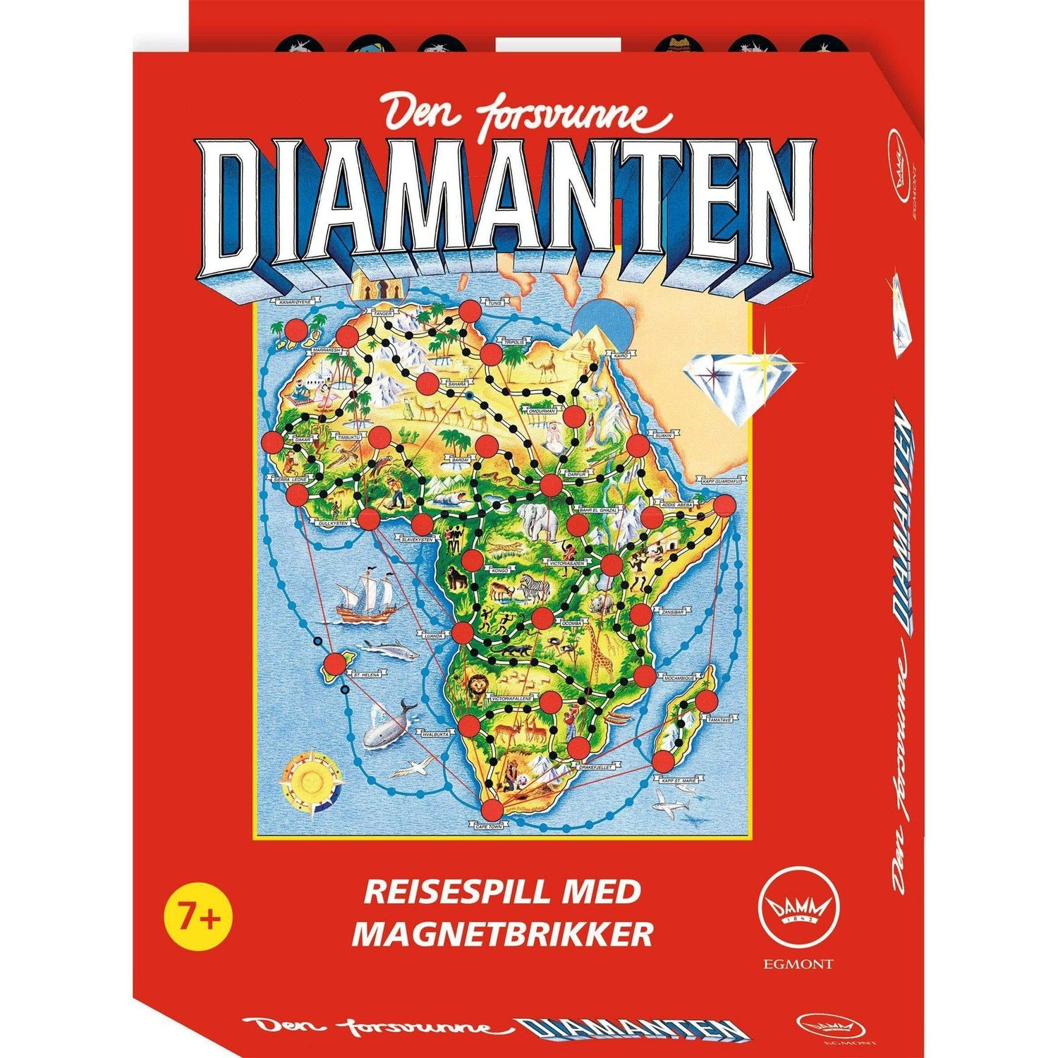 Reisespill: Den Forsvunne Diamant-Spill og Aktiviteter-Egmont Damm-Hyttefeber