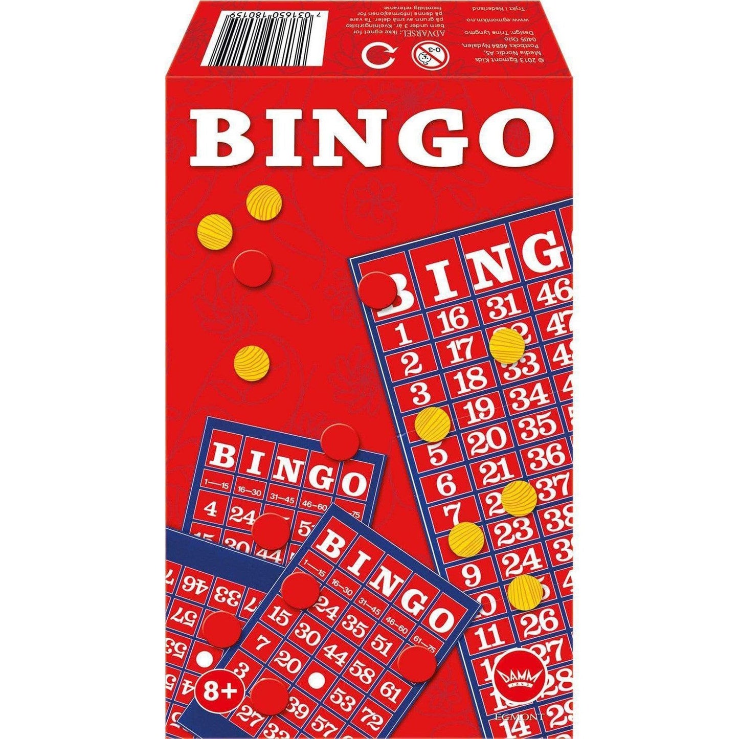 Spill: Bingo-Spill og Aktiviteter-Egmont Damm-Hyttefeber