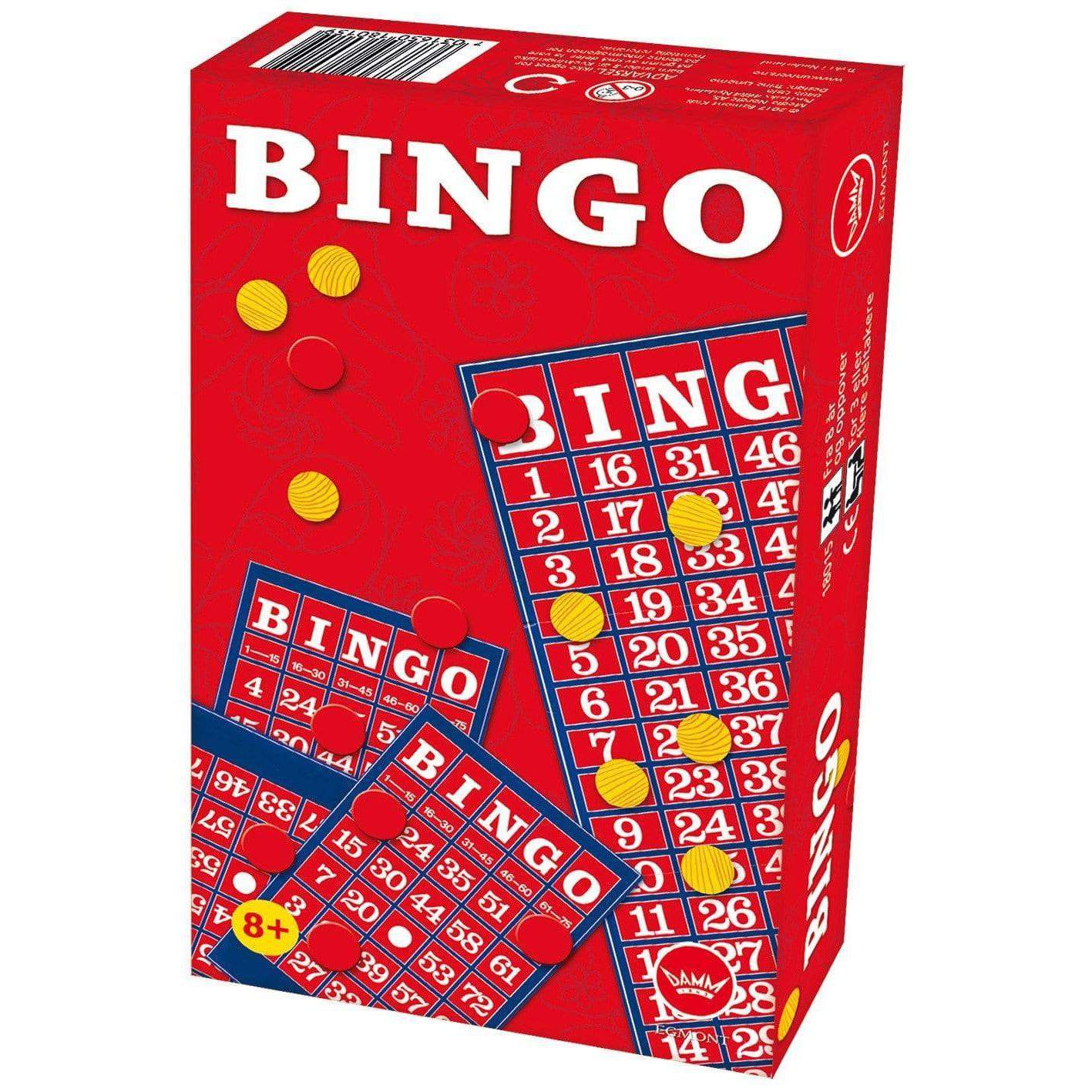 Spill: Bingo-Spill og Aktiviteter-Egmont Damm-Hyttefeber