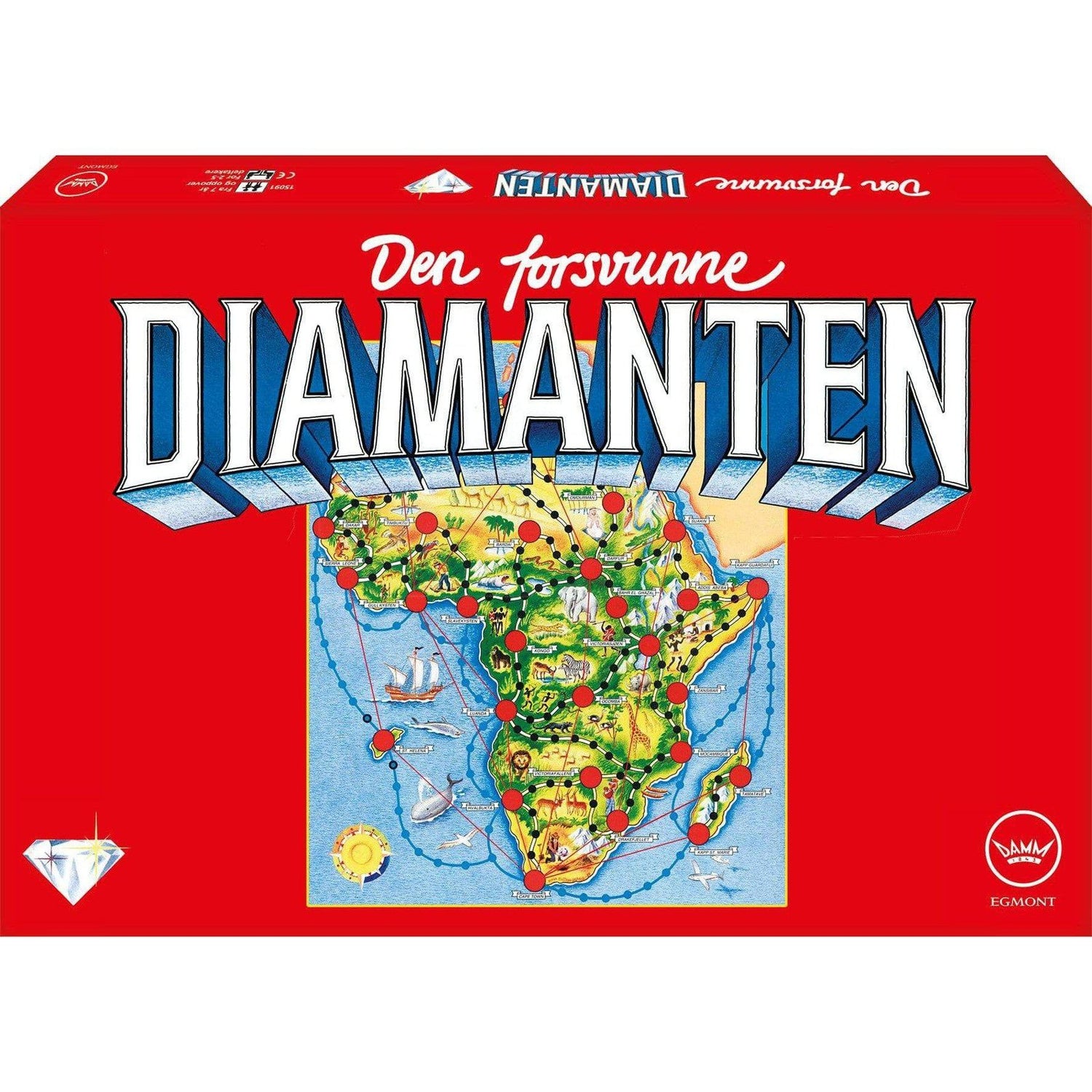Spill: Den Forsvunne Diamanten-Spill og Aktiviteter-Egmont Damm-Hyttefeber