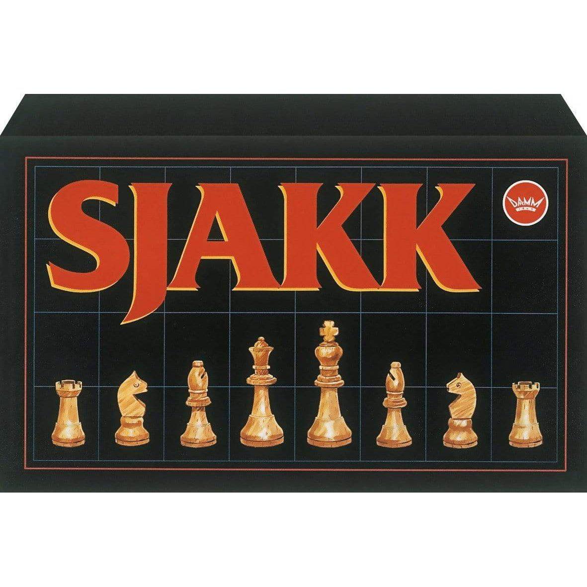 Spill: Sjakk med Trebrikker-Spill og Aktiviteter-Egmont Damm-Hyttefeber