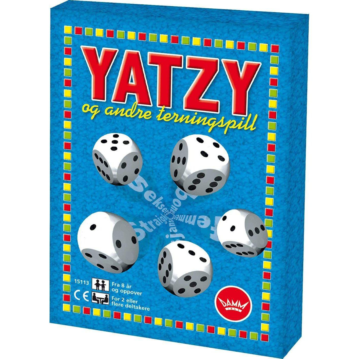 Spill: Yatzy-Spill og Aktiviteter-Egmont Damm-Hyttefeber