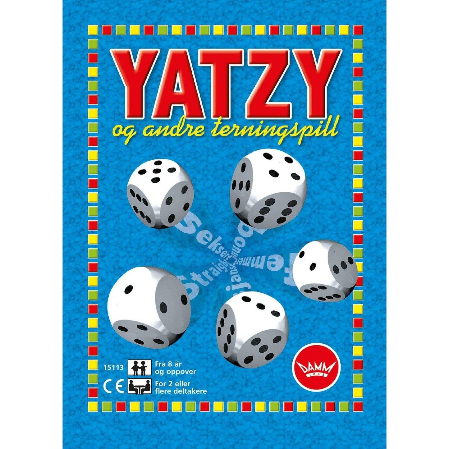 Spill: Yatzy-Spill og Aktiviteter-Egmont Damm-Hyttefeber