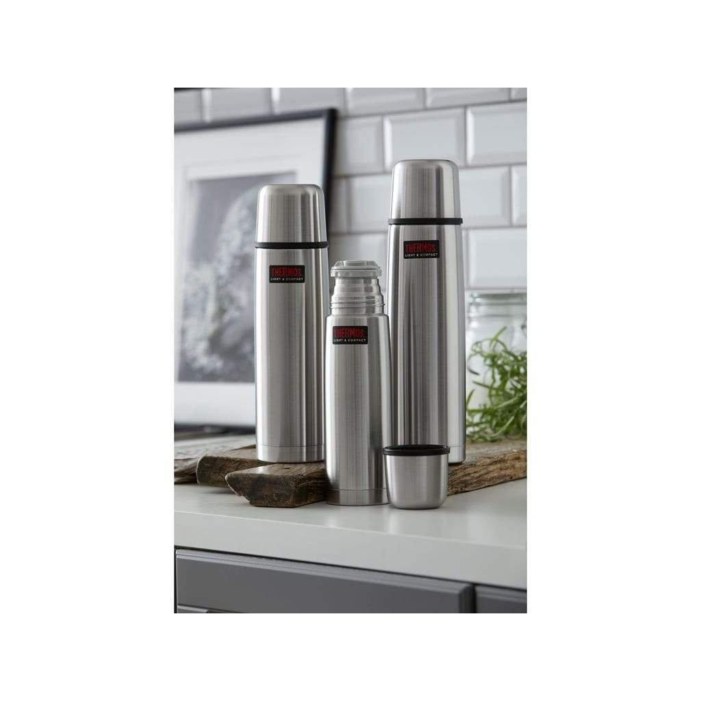 Termofl. L&C 1L Thermos Stål-Ut på tur-Funktion-Hyttefeber