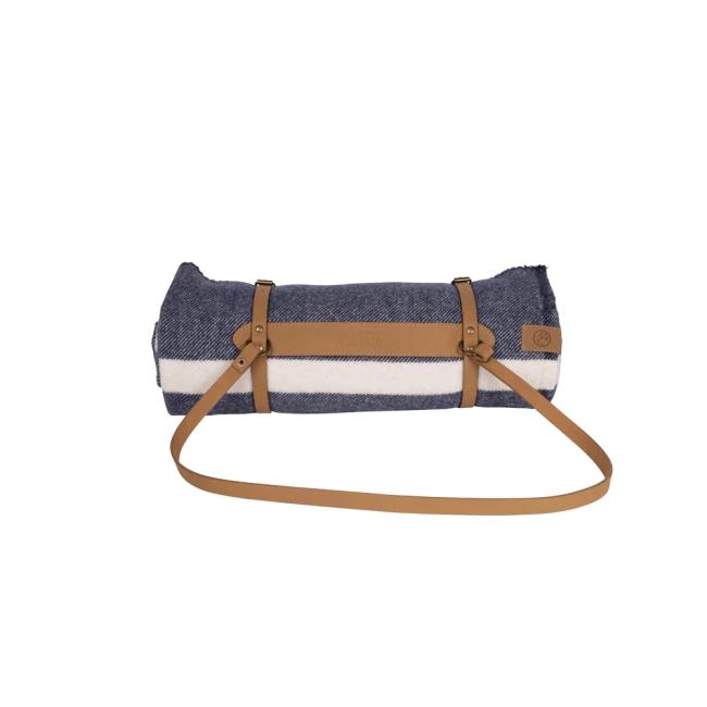Ullteppe "Wool Blanket Blue"-Ut På Tur-Espegard-Hyttefeber