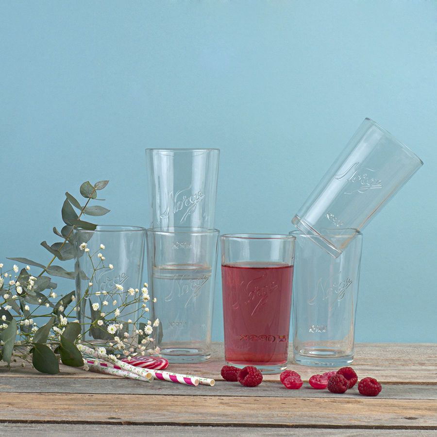 Leskepakken med Norgeskaraffelen-Pakketilbud-Norgesglasset-Hyttefeber
