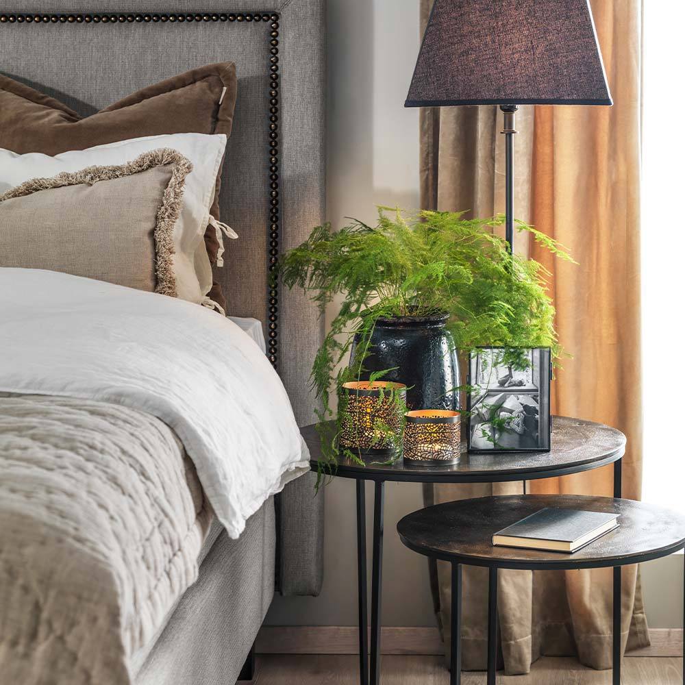 HB Lyslykt Sett á 3 i Gaveeske-Lyslykter-Lama-Hyttefeber