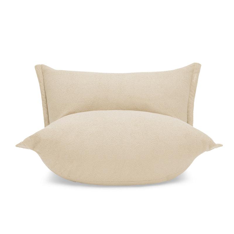 Fatboy® The Bonbaron Sherpa Soft - Ecru-Loungestol-Fatboy-Hyttefeber